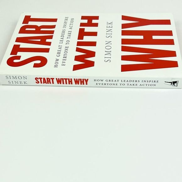 START WITH WHY by Simon Sinek Self Help Inspirational Book - Picture 4 of 5